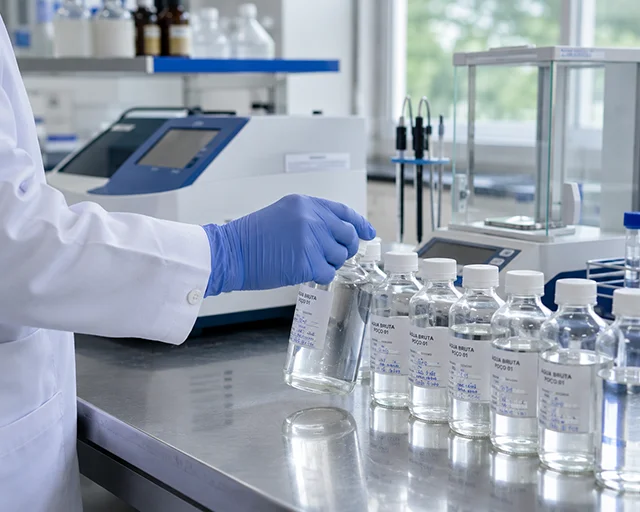 Laboratório de análise de água