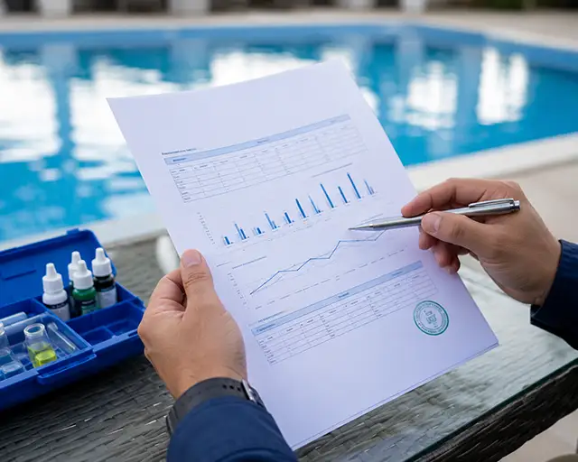 Laudo técnico de piscina