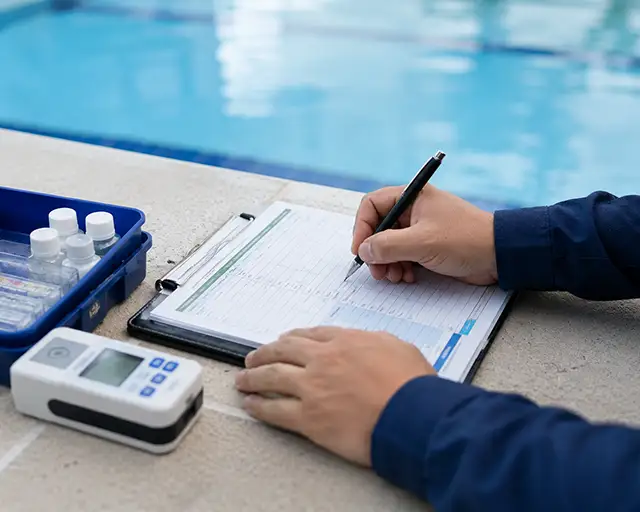 Manutenção de piscinas com responsabilidade técnica